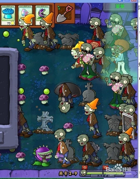 植物大战僵尸快速通关游戏攻略：[28]2-9.2