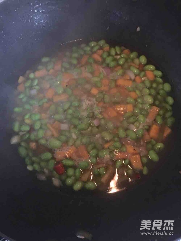 素炒毛豆的做法