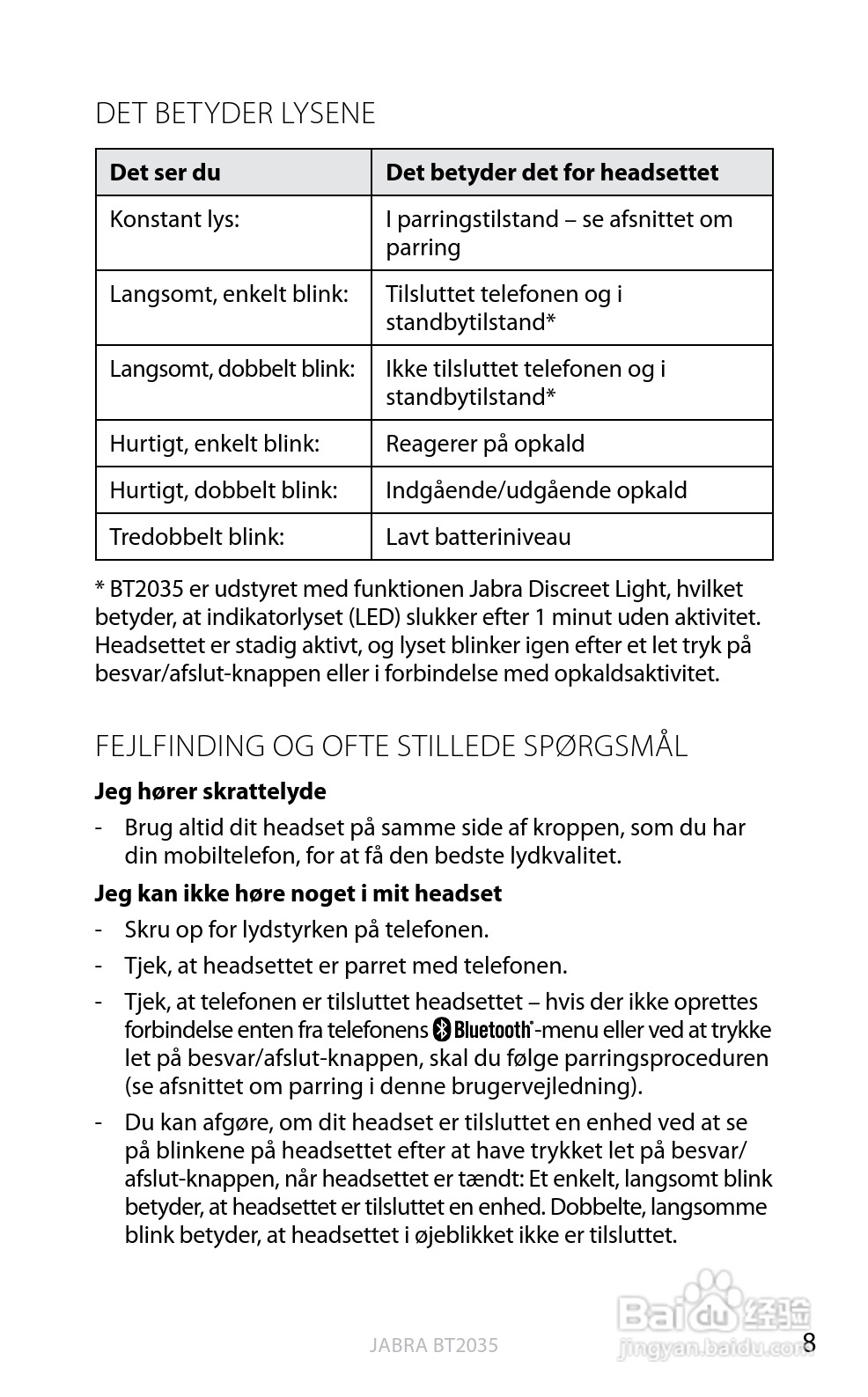 捷波朗BT2035蓝牙耳机使用说明书:[5]
