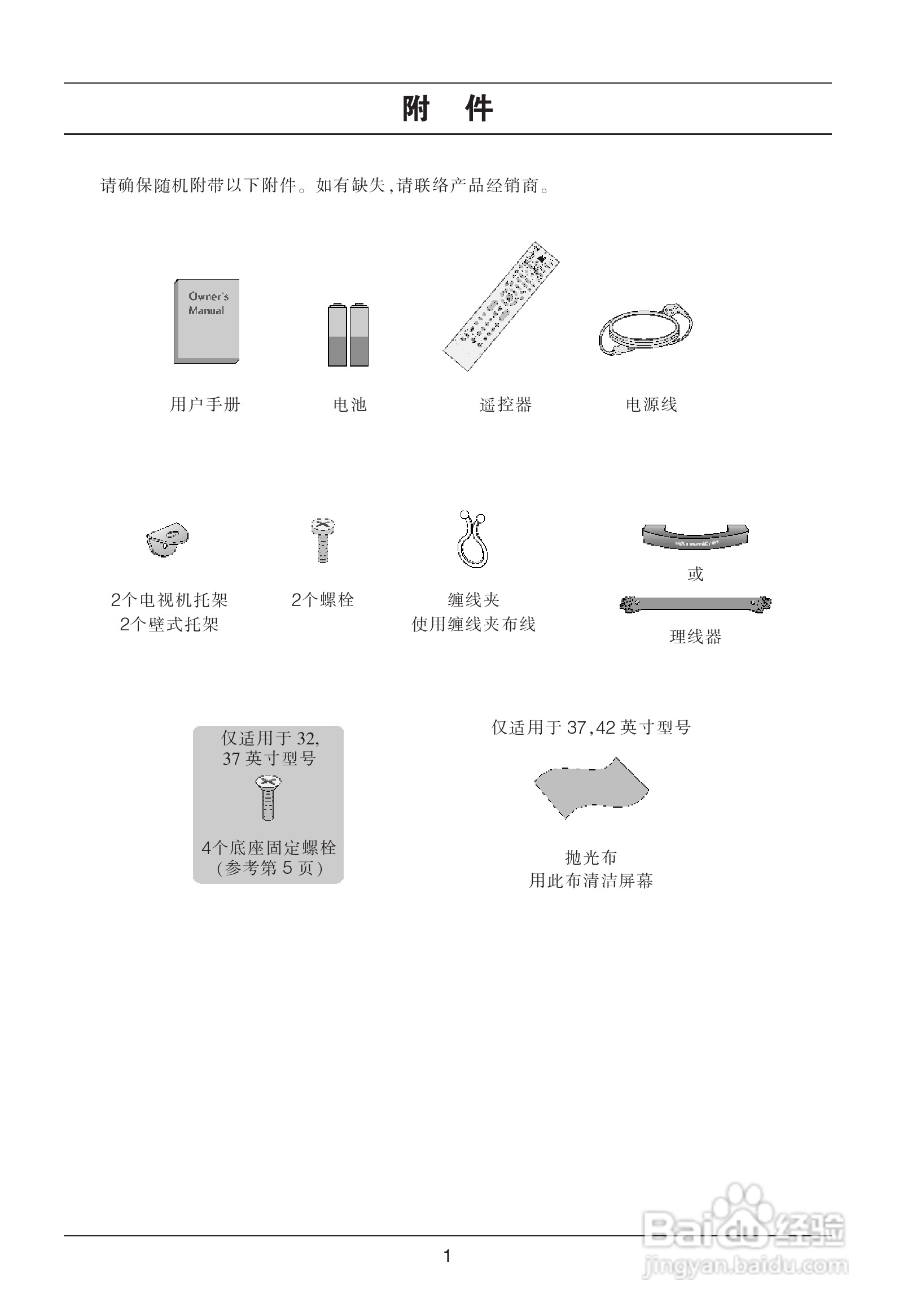 LG 32LC7RC1液晶彩电使用说明书:[1]