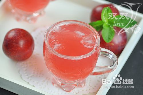 一元钱自制零添加健康冷饮——李子果汁