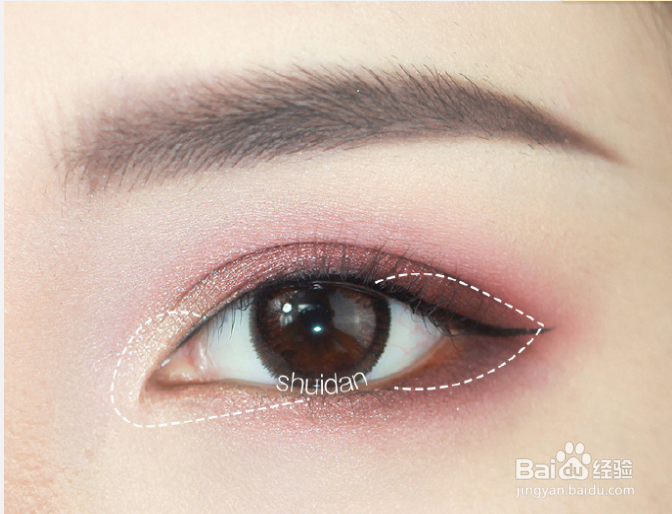 超便宜酒红色眼妆教程，魅惑满分