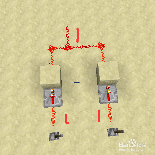 我的世界基础逻辑门怎么做