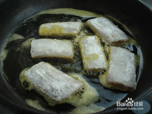 孜然干炸带鱼的制作方法