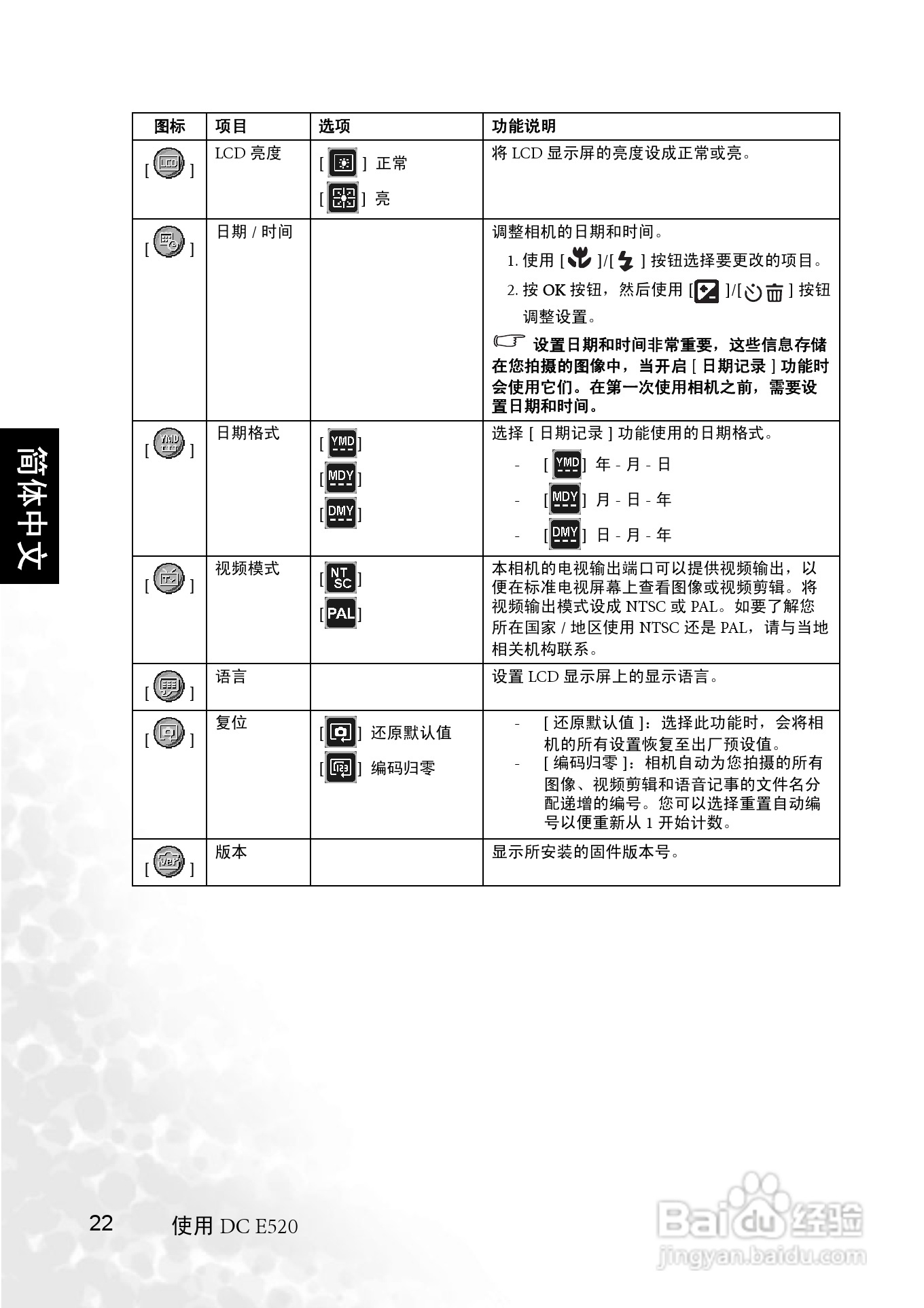 明基 DCE520数码相机说明书:[3]