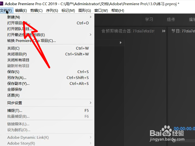 pr怎么制作视频彩条打马