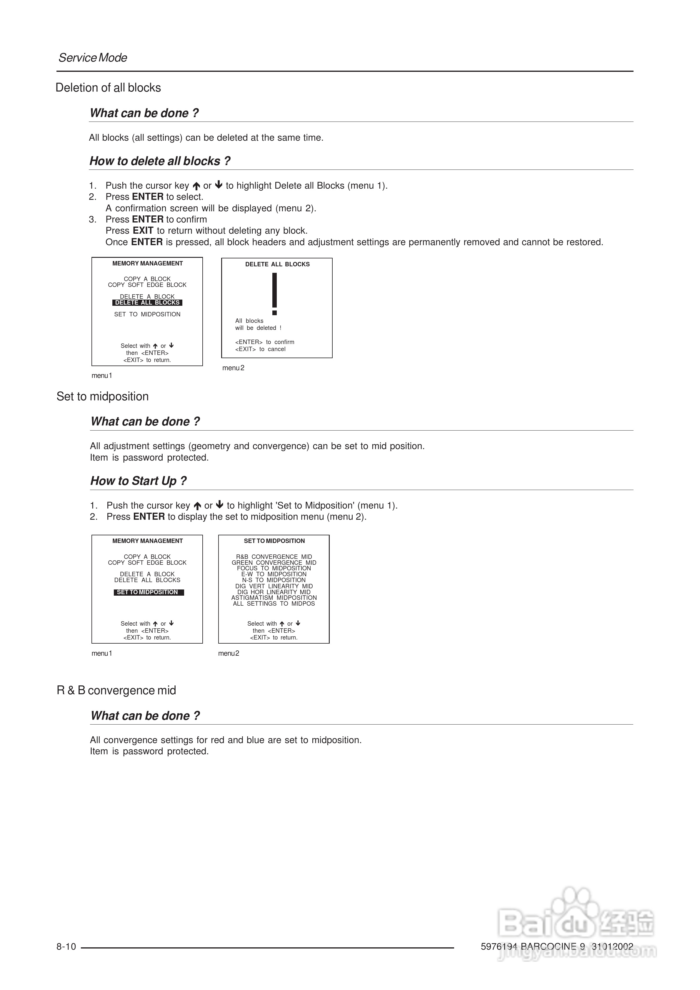 Barco巴可 Cine 9投影机说明书:[8]