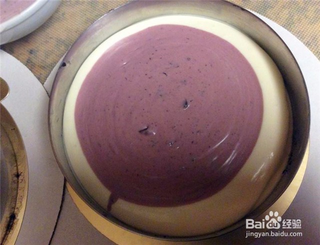 如何做渐层蓝莓乳酪慕斯