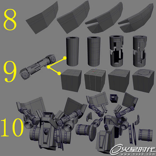 3DS MAX打造经典变形金刚模型