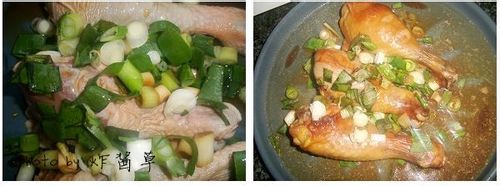 葱香烤鸡腿的做法