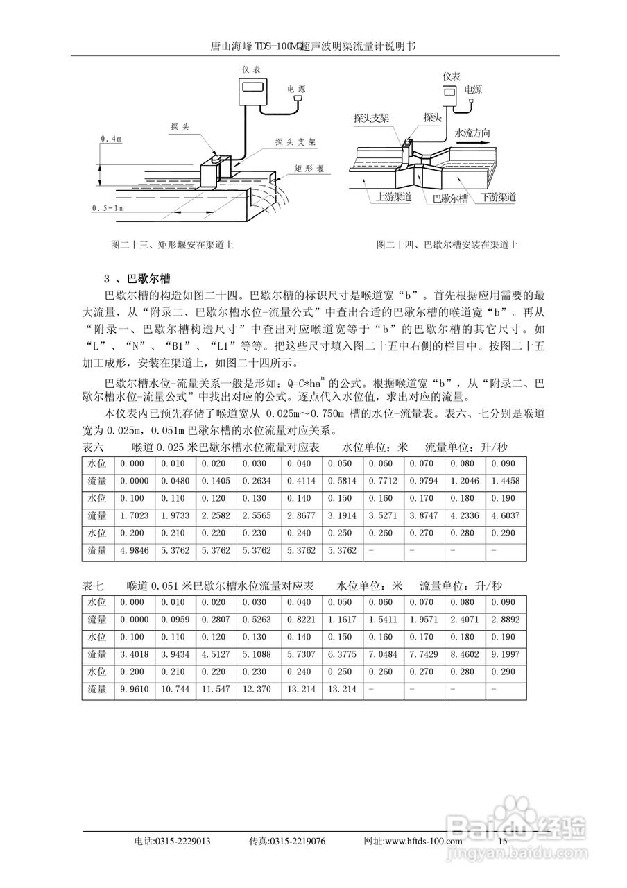 TDS-100MQ型明渠流量计使用说明书:[2]