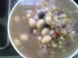 花生米豆粥做法介绍