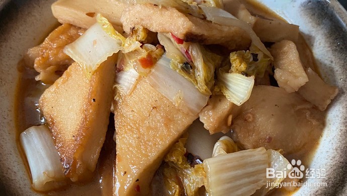 教你做豆腐炖娃娃菜