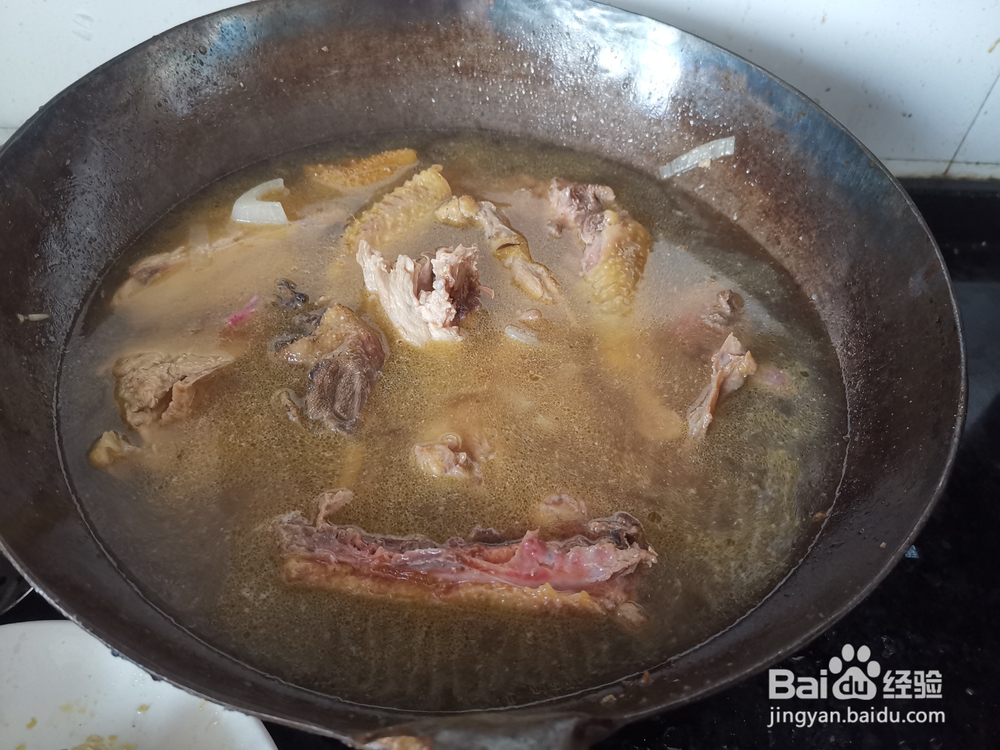 如何做鸡块炖面嘎达