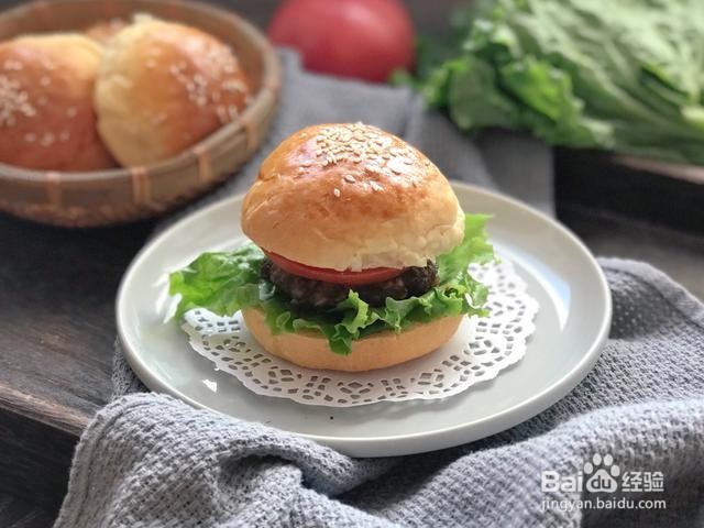 1碗面粉,1块牛肉,零基础教你做牛肉汉堡