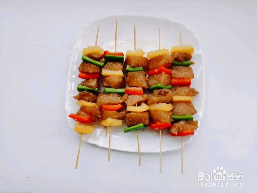 用烤箱怎么做“烤串”