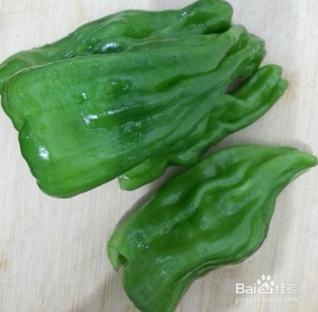 香煎青椒鸡蛋饼