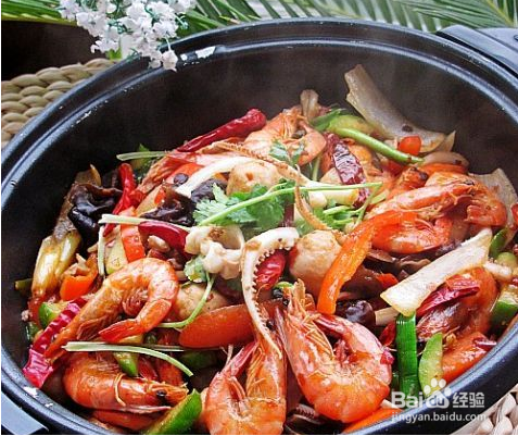 鱿鱼怎么做好吃 - 海鲜麻辣香锅的做法@图文教程