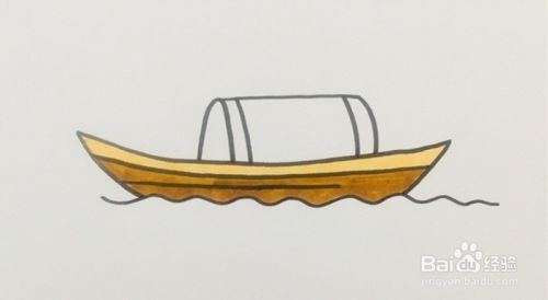 木船的简笔画怎么画
