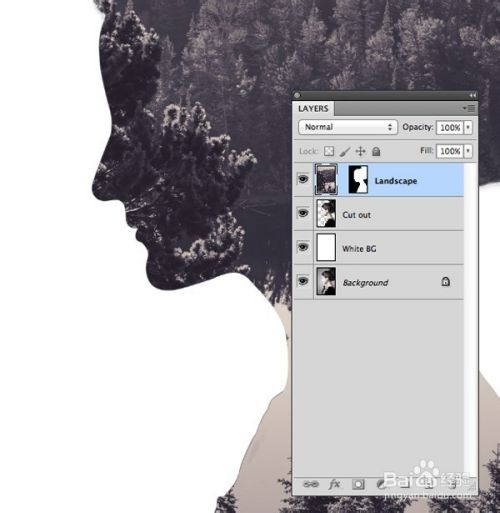 如何在Photoshop中创建一个双重曝光效果