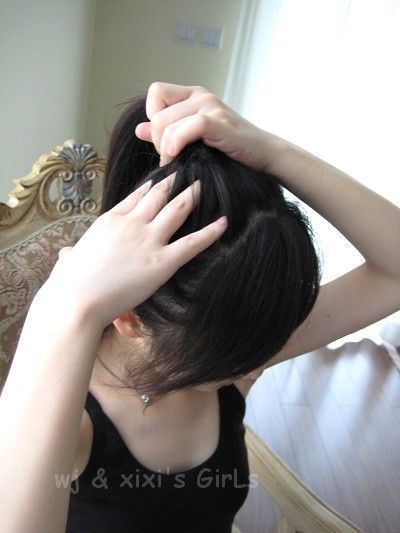 简单时尚发型做法