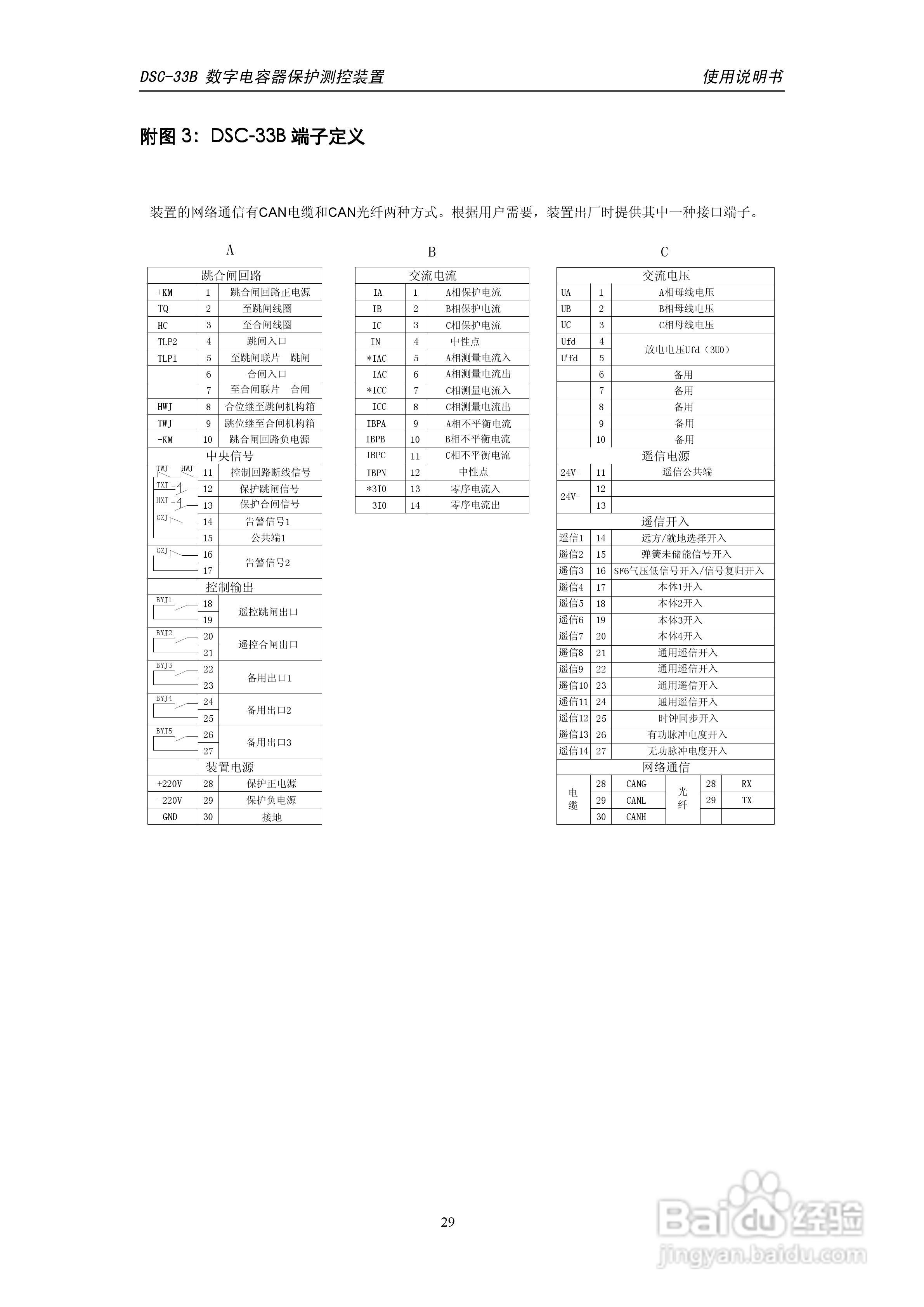 天能DSC-33B数字电容器保护测控装置使用说明书:[4]