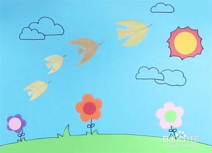 幼儿最简单的粘贴画