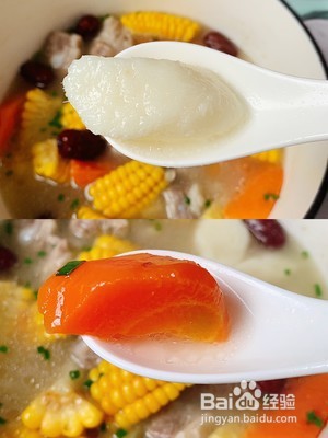 玉米山药排骨汤