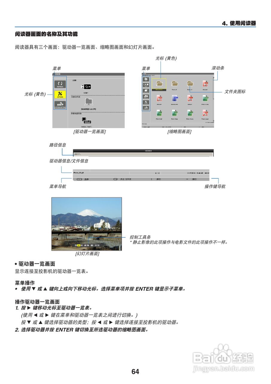 日电NP-PA550W+投影机说明书:[8]