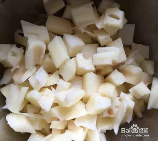 酸辣糖醋藕丁的做法