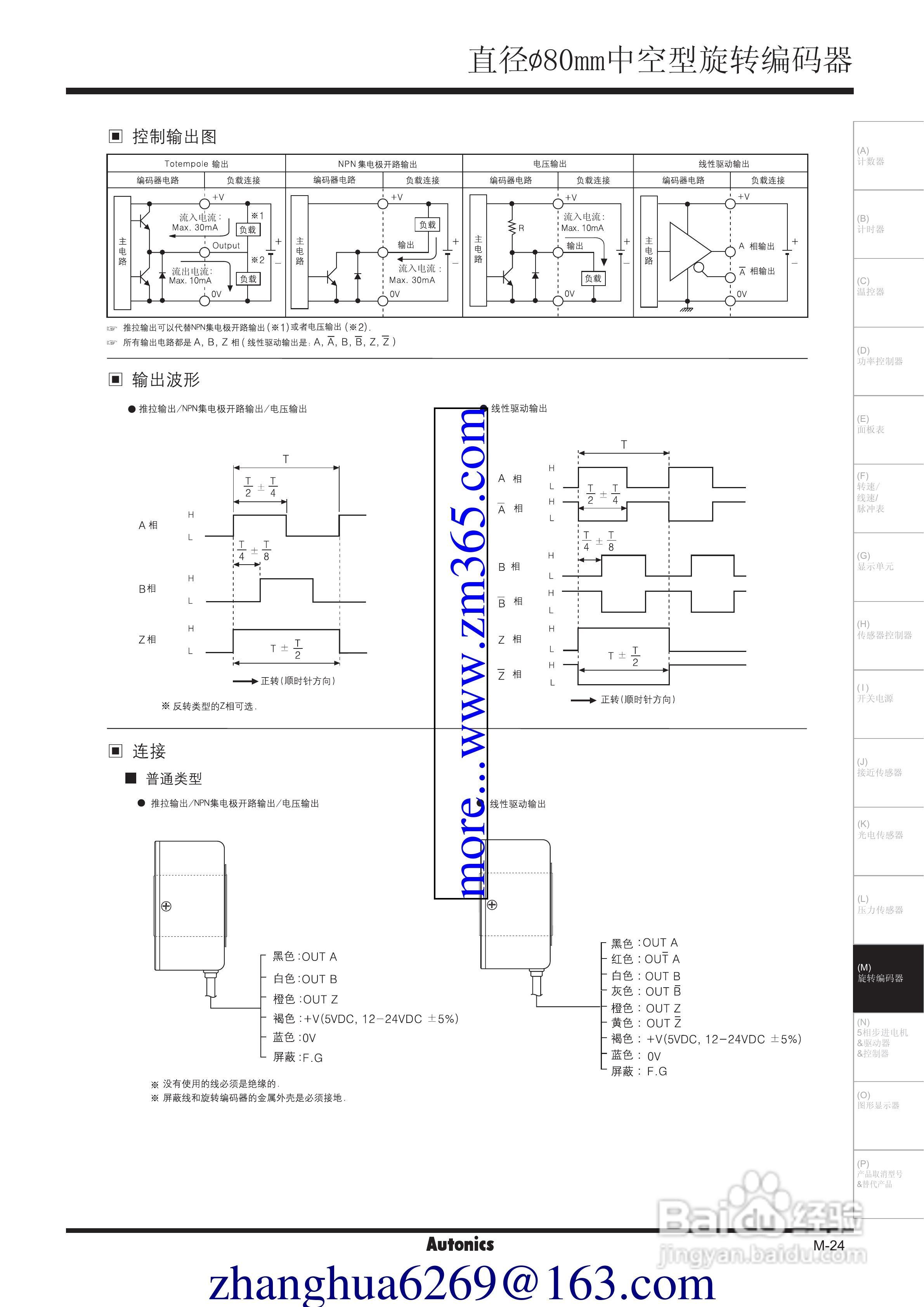 Autonics旋转编码器使用说明书:[2]