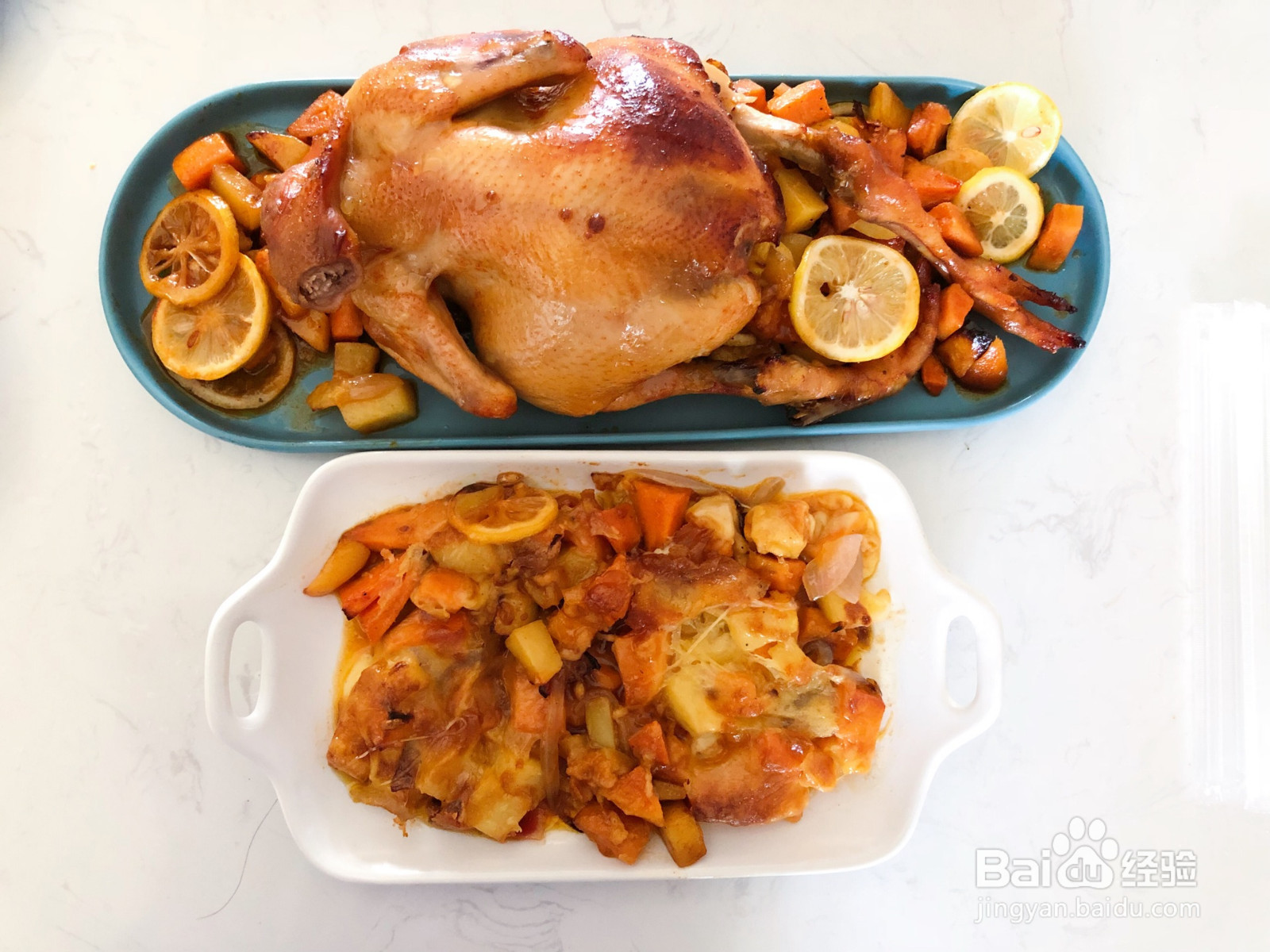 柠香奥尔良烤鸡的做法