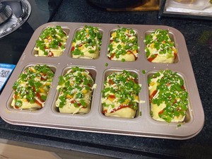 【香葱芝士火腿小面包】教程