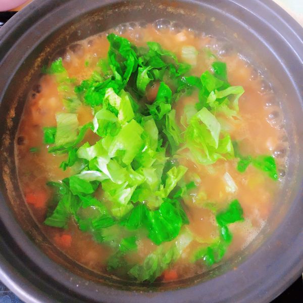 时蔬山药疙瘩汤