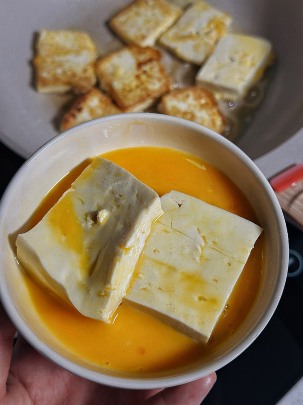 腐竹虾仁豆腐煲