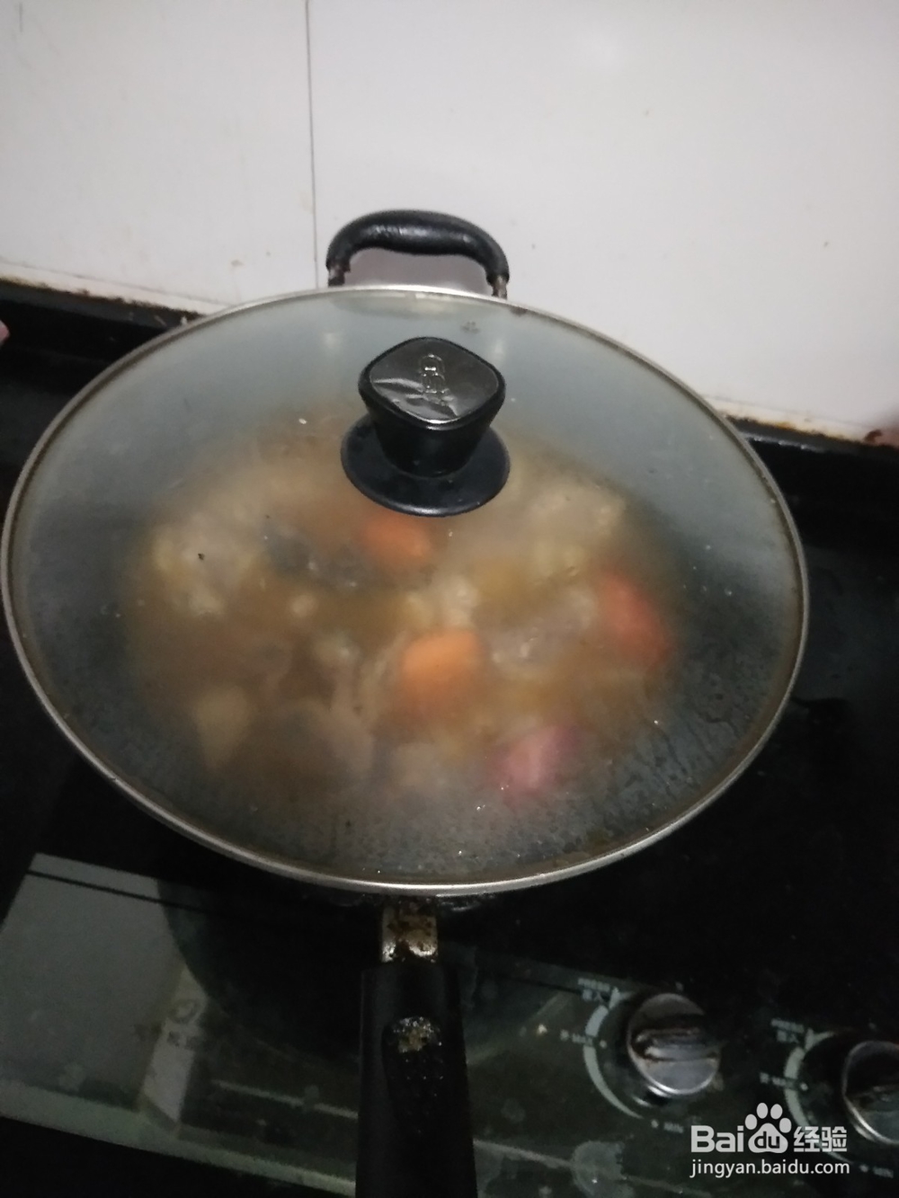 红薯炖仔鸡块