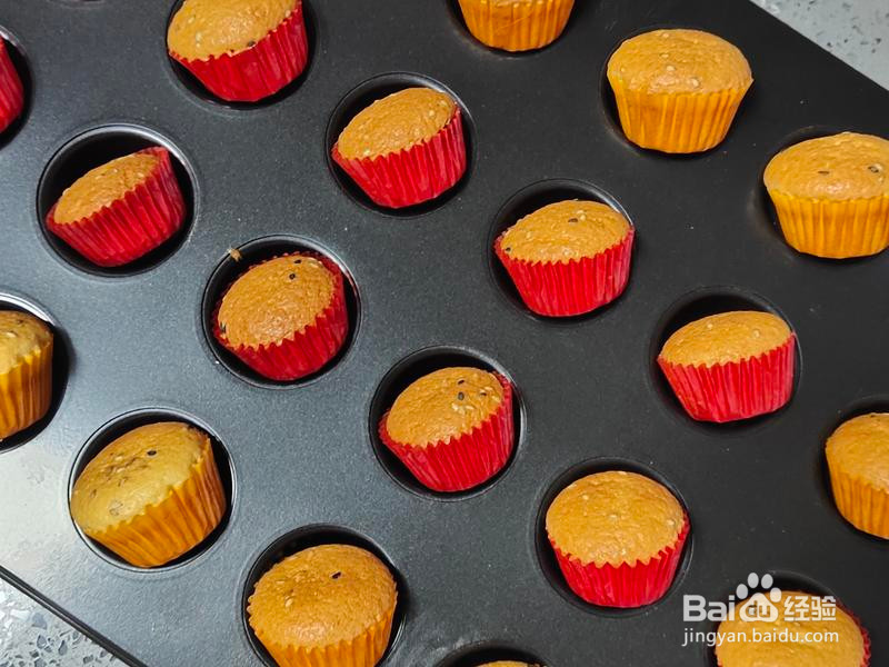 迷你蛋糕仔的做法