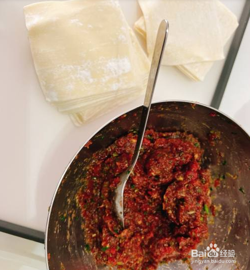 家常菜:牛肉馄饨