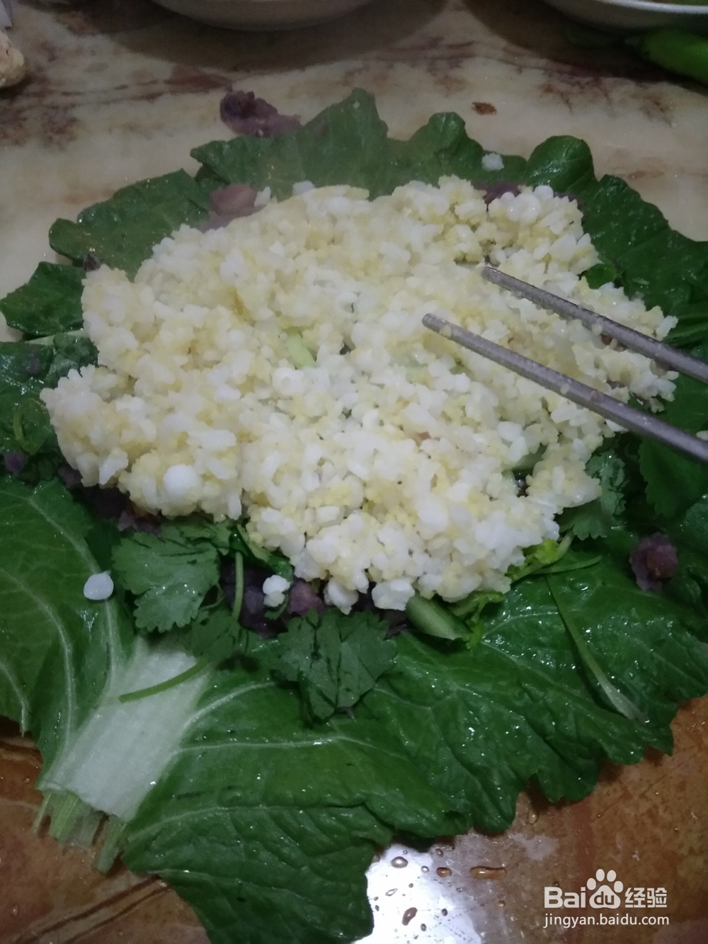 紫薯土豆泥大饭包