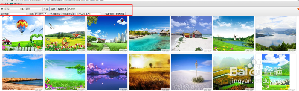 安装google浏览器插件批量下载图片
