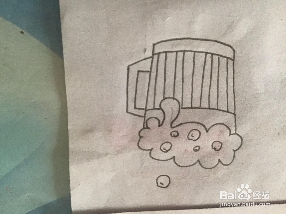 啤酒杯 简笔画 详细绘画步骤教程!