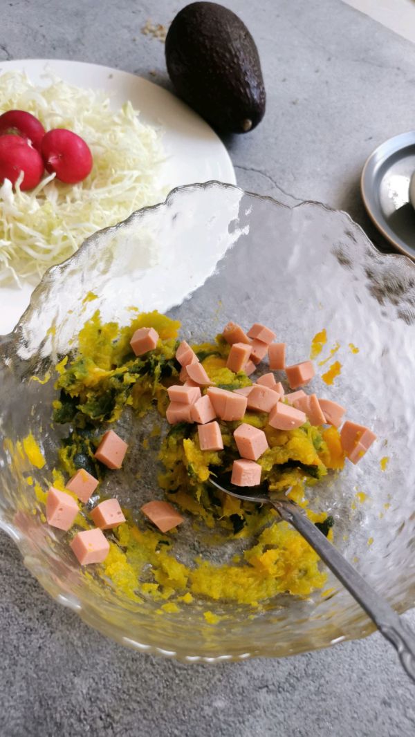 蔓越莓南瓜沙拉