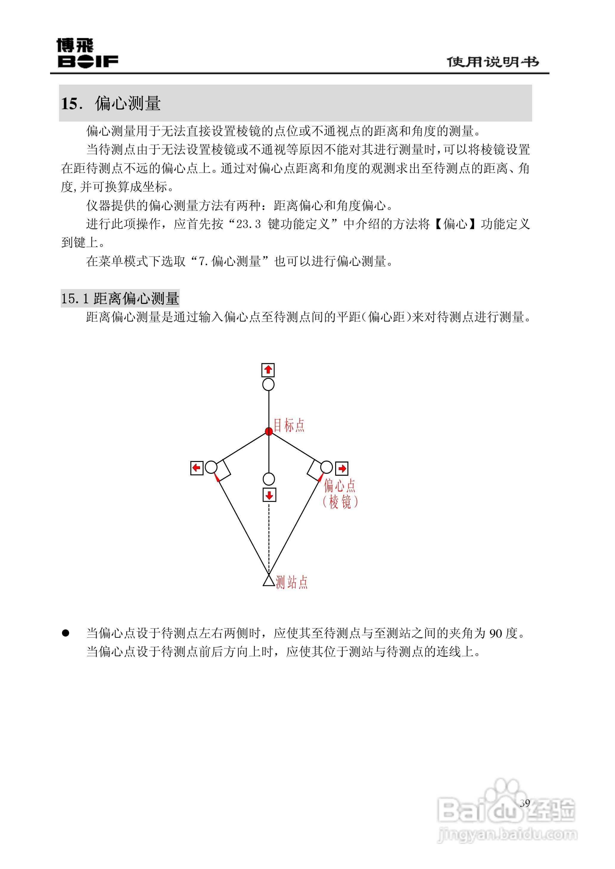 博飞BTS800系列全站仪说明书:[5]