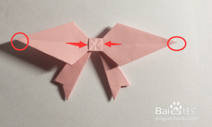折纸:蝴蝶结