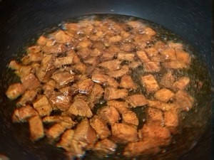 辣子鸡胸肉制作