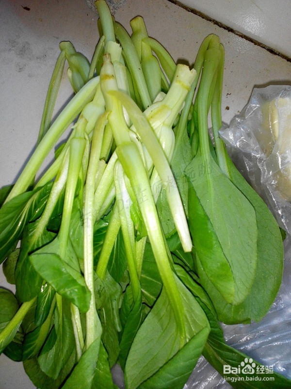 农家院炝炒油菜