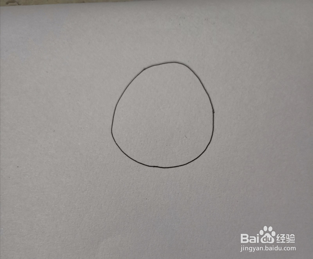 小白兔的简笔画