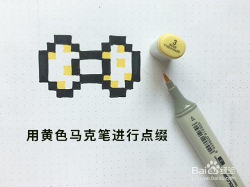 在格子本上怎么画画