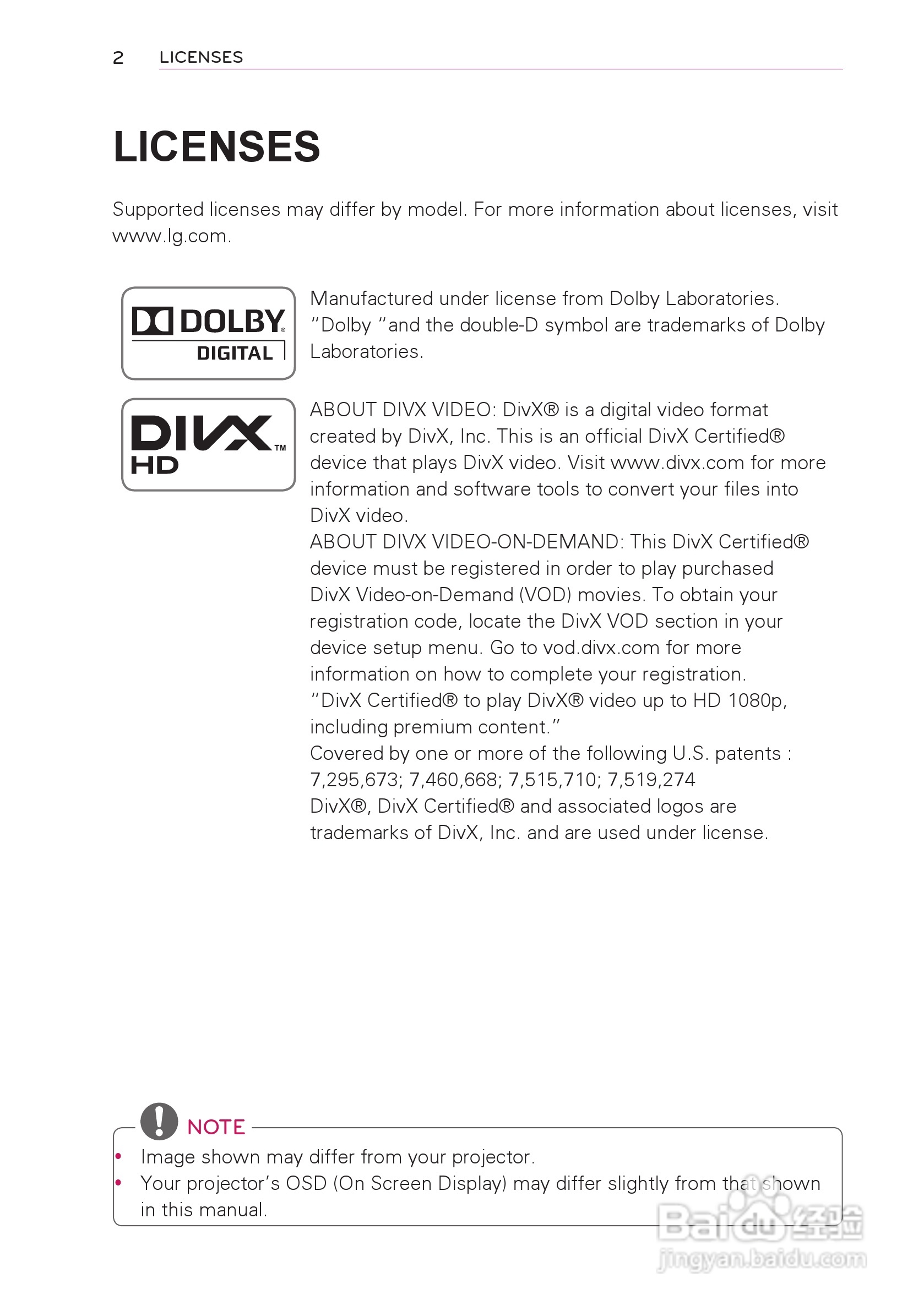 LG HW300T投影机使用说明书:[1]