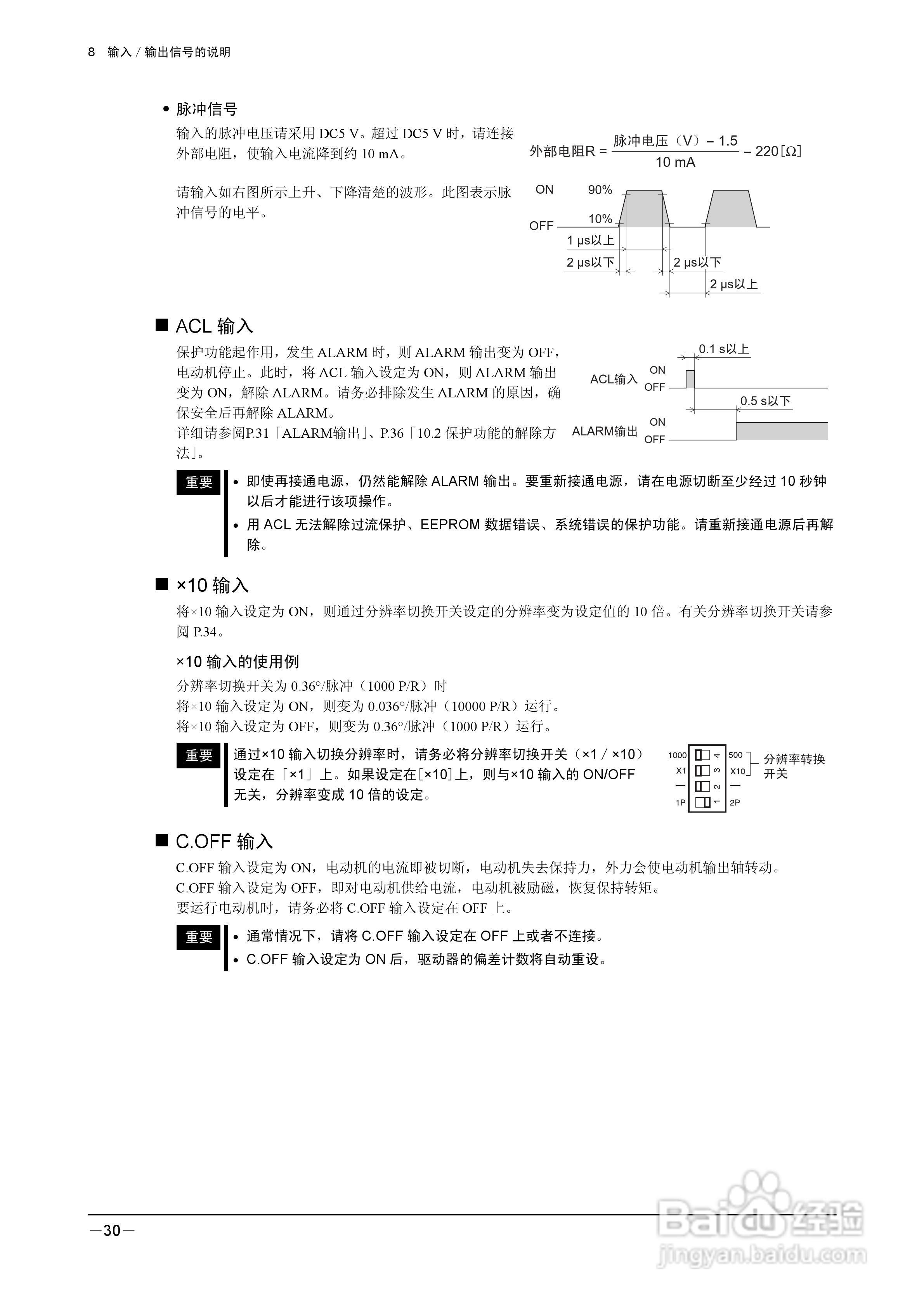 HM-60022B ARL Series 伺服驱动器说明书:[3]